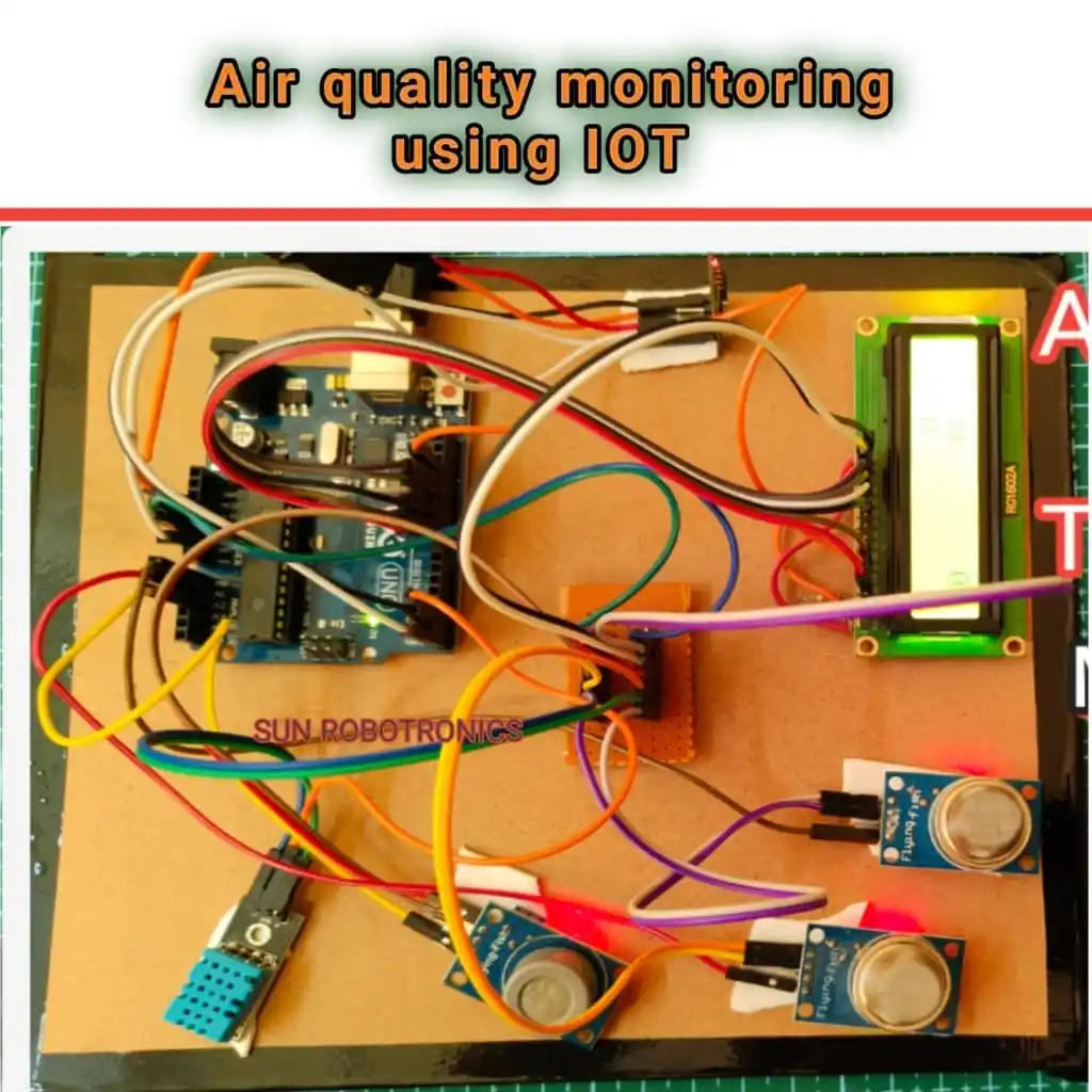 Sun Robotronics - Iot Based Air Quality Monitoring System